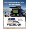 image:imageVEVOR DC to DC Charger with MPPT 350W 30A OnBoard Battery Charger Solar PanelAlternator Dual Input Smart MultiStage Charging for LiFePO4 LeadAcid Batteries 12V24V12V24V for RV Home Backup