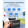 image:imageVEVOR DC to DC Charger with MPPT 520W 40A OnBoard Battery Charger Solar PanelAlternator Dual Input Smart MultiStage Charging for LiFePO4 LeadAcid Batteries 12V24V12V24V for RV Home Backup846 x 425 x 236 in