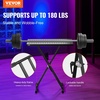 image:imageVEVOR DJ Table Stand 3243 x 18 Portable DJ Laptop and Controller Stand Lightweight DJ Desk DJ Booth Adjustable Height DJ Stand Foldable DoubleX Keyboard Stand amp Tabletop Audio Mixer StandDJ Table