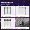 image:imageVEVOR DJ Table Stand 3243 x 18 Portable DJ Laptop and Controller Stand Lightweight DJ Desk DJ Booth Adjustable Height DJ Stand Foldable DoubleX Keyboard Stand amp Tabletop Audio Mixer StandDJ Table Stand