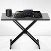 image:imageVEVOR DJ Table Stand 3243 x 18 Portable DJ Laptop and Controller Stand Lightweight DJ Desk DJ Booth Adjustable Height DJ Stand Foldable DoubleX Keyboard Stand amp Tabletop Audio Mixer StandDJ Table Expand