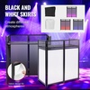 image:imageVEVOR DJ Table Stand 3243 x 18 Portable DJ Laptop and Controller Stand Lightweight DJ Desk DJ Booth Adjustable Height DJ Stand Foldable DoubleX Keyboard Stand amp Tabletop Audio Mixer StandDJ Table Stand