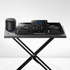 image:imageVEVOR DJ Table Stand 3243 x 18 Portable DJ Laptop and Controller Stand Lightweight DJ Desk DJ Booth Adjustable Height DJ Stand Foldable DoubleX Keyboard Stand amp Tabletop Audio Mixer StandDJ Table