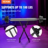 image:imageVEVOR DJ Table Stand 3243 x 18 Portable DJ Laptop and Controller Stand Lightweight DJ Desk DJ Booth Adjustable Height DJ Stand Foldable DoubleX Keyboard Stand amp Tabletop Audio Mixer StandDJ Table Expand