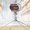 image:imageVEVOR Digital Crane Scale 11000 lbs5000 kg Industrial Heavy Duty Hanging Scale with Remote Control Cast Aluminum Case amp LED Screen High Precision for Construction Factory Farm Hunting Silver11000 lbs