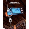 image:imageVEVOR Digital Crane Scale 4400 lbs2000 kg Max Capacity Heavy Duty Industrial Hanging Scale with Cast Aluminum Case amp LCD Display 1 lbs Division amp 3 Unit Switch Remote Control for Garage Factory4400BLS