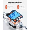 image:imageVEVOR Digital Crane Scale 6600 lbs3000 kg Max Capacity Heavy Duty Industrial Hanging Scale with Cast Aluminum Case amp LCD Display 1 lbs Division amp 3 Unit Switch Remote Control for Garage Factory
