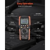 image:imageVEVOR Digital Multimeter 4000Count TRMS Voltmeter Ohmmeter 1000V ACDC Voltage Tester with Switchable AutoManual Range for Voltage Resistance and Continuity Measurment1000V 10A