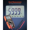 image:imageVEVOR Digital Multimeter 4000Count TRMS Voltmeter Ohmmeter 1000V ACDC Voltage Tester with Switchable AutoManual Range for Voltage Resistance and Continuity Measurment1000V 10A