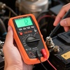 image:imageVEVOR Digital Multimeter 4000Count TRMS Voltmeter Ohmmeter 1000V ACDC Voltage Tester with Switchable AutoManual Range for Voltage Resistance and Continuity Measurment600V 10A