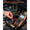 image:imageVEVOR Digital Multimeter 4000Count TRMS Voltmeter Ohmmeter 1000V ACDC Voltage Tester with Switchable AutoManual Range for Voltage Resistance and Continuity Measurment1000V No current detection