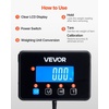 image:imageVEVOR Digital Postal Scale 035 oz35 oz Dual Accuracy 440 lbs Commercial Weight Scale with HoldTare Function amp LCD Display Fit for Packages Postage Luggage Battery amp Charging Cable Included440Lbs