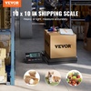 image:imageVEVOR Digital Postal Scale 035 oz35 oz Dual Accuracy 440 lbs Commercial Weight Scale with HoldTare Function amp LCD Display Fit for Packages Postage Luggage Battery amp Charging Cable Included1010in