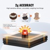 image:imageVEVOR Digital Shipping Scale 110 lbs x 007 oz Heavy Duty Postal Scale with Timer Tare Hold Function 90 Foldable LCD Screen Package Scale for Laggage Home Post Office ACDC Powered FCC Liste1010in