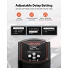 image:imageVEVOR Dual Battery Isolator Kit 12V 300 Amp 20 ft 2AWG Manual and Automatic VSR Voltage Sensitive Relay with Voltmeter LCD Screen Smart Battery Isolator Compatible with Lithium Batteries for UTV300 AMP Isolator for Lithium