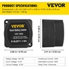 image:imageVEVOR Dual Battery Isolator Kit 12V 300 Amp 20 ft 2AWG Manual and Automatic VSR Voltage Sensitive Relay with Voltmeter LCD Screen Smart Battery Isolator Compatible with Lithium Batteries for UTVBattery Isolator Kit
