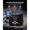image:imageVEVOR Dual Battery Isolator Kit 12V 300 Amp 20 ft 2AWG Manual and Automatic VSR Voltage Sensitive Relay with Voltmeter LCD Screen Smart Battery Isolator Compatible with Lithium Batteries for UTV140 AMP Kit for Lithium