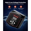 image:imageVEVOR Dual Battery Isolator Kit 12V 300 Amp 20 ft 2AWG Manual and Automatic VSR Voltage Sensitive Relay with Voltmeter LCD Screen Smart Battery Isolator Compatible with Lithium Batteries for UTV300 AMP Kit for Lithium