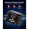 image:imageVEVOR Dual Battery Isolator Kit 12V 300 Amp 20 ft 2AWG Manual and Automatic VSR Voltage Sensitive Relay with Voltmeter LCD Screen Smart Battery Isolator Compatible with Lithium Batteries for UTV140 AMP Kit for Lithium