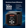 image:imageVEVOR Dual Battery Isolator Kit 12V 300 Amp 20 ft 2AWG Manual and Automatic VSR Voltage Sensitive Relay with Voltmeter LCD Screen Smart Battery Isolator Compatible with Lithium Batteries for UTV300 AMP Isolator for Lithium