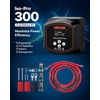 image:imageVEVOR Dual Battery Isolator Kit 12V 300 Amp 20 ft 2AWG Manual and Automatic VSR Voltage Sensitive Relay with Voltmeter LCD Screen Smart Battery Isolator Compatible with Lithium Batteries for UTV300 AMP Kit for Lithium