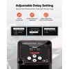 image:imageVEVOR Dual Battery Isolator Kit 12V 300 Amp 20 ft 2AWG Manual and Automatic VSR Voltage Sensitive Relay with Voltmeter LCD Screen Smart Battery Isolator Compatible with Lithium Batteries for UTV140 AMP Kit for Lithium