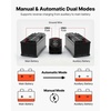 image:imageVEVOR Dual Battery Isolator Kit 12V 300 Amp 20 ft 2AWG Manual and Automatic VSR Voltage Sensitive Relay with Voltmeter LCD Screen Smart Battery Isolator Compatible with Lithium Batteries for UTV300 AMP Isolator for Lithium