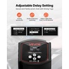 image:imageVEVOR Dual Battery Isolator Kit 12V 300 Amp 20 ft 2AWG Manual and Automatic VSR Voltage Sensitive Relay with Voltmeter LCD Screen Smart Battery Isolator Compatible with Lithium Batteries for UTV300 AMP Kit for Lithium