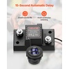 image:imageVEVOR Dual Battery Isolator Kit 12V 80 Amp 2 ft 6 AWG ManualAutomatic VSR Voltage Sensitive Relay with Voltmeter LCD Screen Smart Battery Isolator Compatible with LeadAcid Batteries for UTV
