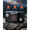 image:imageVEVOR Dual Battery Isolator Kit 12V 80 Amp 2 ft 6 AWG ManualAutomatic VSR Voltage Sensitive Relay with Voltmeter LCD Screen Smart Battery Isolator Compatible with LeadAcid Batteries for UTV