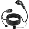 image:imageVEVOR EV Charger Extension Cable 40Amp 21 ft J1772 Extension Cord Compatible with 120V240V SAE J1772 Electric Vehicle Chargers Level 1Level 2 IP66 Heavy Duty Car Charging Cable with Carrying Bag40Amp  J1772