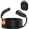 image:imageVEVOR EV Charger Extension Cable 40Amp 21 ft J1772 Extension Cord Compatible with 120V240V SAE J1772 Electric Vehicle Chargers Level 1Level 2 IP66 Heavy Duty Car Charging Cable with Carrying Bag48Amp  Tesla