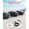 image:imageVEVOR EV Charger Extension Cable 40Amp 21 ft J1772 Extension Cord Compatible with 120V240V SAE J1772 Electric Vehicle Chargers Level 1Level 2 IP66 Heavy Duty Car Charging Cable with Carrying Bag48Amp  Tesla