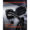 image:imageVEVOR EV Charger Extension Cable 40Amp 21 ft J1772 Extension Cord Compatible with 120V240V SAE J1772 Electric Vehicle Chargers Level 1Level 2 IP66 Heavy Duty Car Charging Cable with Carrying Bag32Amp  J1772