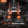 image:imageVEVOR Electric Hoist Manual Trolley 1100 lbs05 Ton Capacity for PA200 PA250 PA300 PA400 PA500 Push Beam Trolley with Dual Wheels 236472 Adjustable Flange Width for Straight Curved I Beam1T