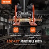 image:imageVEVOR Electric Hoist Manual Trolley 1100 lbs05 Ton Capacity for PA200 PA250 PA300 PA400 PA500 Push Beam Trolley with Dual Wheels 236472 Adjustable Flange Width for Straight Curved I Beam05T