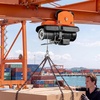 image:imageVEVOR Electric Hoist Manual Trolley 1100 lbs05 Ton Load for PA200 PA250 PA300 PA400 PA500 Push Beam Trolley with Dual Wheels 268433 Adjustable Beam Flange Width for Straight amp Curved IBeam