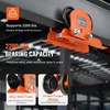 image:imageVEVOR Electric Hoist Manual Trolley 2200 lbs1 Ton Capacity for PA200 PA250 PA300 PA400 PA500 Push Beam Trolley with Dual Wheels 268433 Adjustable Beam Flange Width for Straight Curved I Beam1T