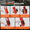 image:imageVEVOR Electric Hoist Manual Trolley 2200 lbs1 Ton Capacity for PA200 PA250 PA300 PA400 PA500 Push Beam Trolley with Dual Wheels 268433 Adjustable Beam Flange Width for Straight Curved I Beam05T