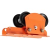 image:imageVEVOR Electric Hoist Manual Trolley 2200 lbs1 Ton Load for PA600 PA700 PA800 PA900 PA1000 Push Beam Trolley with Dual Wheels 268433 Adjustable Beam Flange Width for Straight amp Curved IBeam