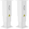 image:imageVEVOR Electric Lifting Column System 176 lbs Lift Table 142311 in Height Range ThreeStage Adjustable Desk Column Telescopic Table Leg Comes with PowerSupply Option to Control upDown Motion260 lbs