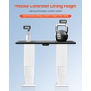 image:imageVEVOR Electric Lifting Column System 176 lbs Lift Table 142311 in Height Range ThreeStage Adjustable Desk Column Telescopic Table Leg Comes with PowerSupply Option to Control upDown Motion260 lbs