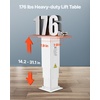 image:imageVEVOR Electric Lifting Column System 176 lbs Lift Table 142311 in Height Range ThreeStage Adjustable Desk Column Telescopic Table Leg Comes with PowerSupply Option to Control upDown Motion176 lbs