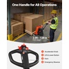 image:imageVEVOR Electric Pallet Jack 3300 lbs Load Capacity Lithium Battery Powered Pallet Jack Truck with 48L x 27W Inch Forks for Material Handling Suitable for Warehouse Supermarket Manufacturing3300 LBS