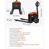 image:imageVEVOR Electric Pallet Jack 3300 lbs Load Capacity Lithium Battery Powered Pallet Jack Truck with 48L x 27W Inch Forks for Material Handling Suitable for Warehouse Supermarket Manufacturing4400 LBS