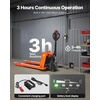 image:imageVEVOR Electric Pallet Jack 3300 lbs Load Capacity Lithium Battery Powered Pallet Jack Truck with 48L x 27W Inch Forks for Material Handling Suitable for Warehouse Supermarket Manufacturing3300 LBS