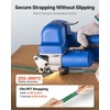 image:imageVEVOR Electric Strapping Machine 2 x 4000mAh Batteries Automatic Strapping Tool with Digital Display for 03940748 inches Wide PET Straps Handheld Banding Tools for Packaging Box PalletPET 5600N