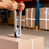 image:imageVEVOR Electric Strapping Machine for 039075 PP PET Straps Portable Electric Banding Tool with Digital Display 2 x 4000mAh Battery Powered Automatic Strapping Tool for Packaging Box PalletPP 12x3200 5PC Set