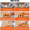 image:imageVEVOR Electric Strapping Machine for 039075 PP PET Straps Portable Electric Banding Tool with Digital Display 2 x 4000mAh Battery Powered Automatic Strapping Tool for Packaging Box PalletPP 12x328 3PC Set