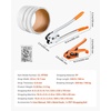 image:imageVEVOR Electric Strapping Machine for 039075 PP PET Straps Portable Electric Banding Tool with Digital Display 2 x 4000mAh Battery Powered Automatic Strapping Tool for Packaging Box Pallet330 ft x 12 in